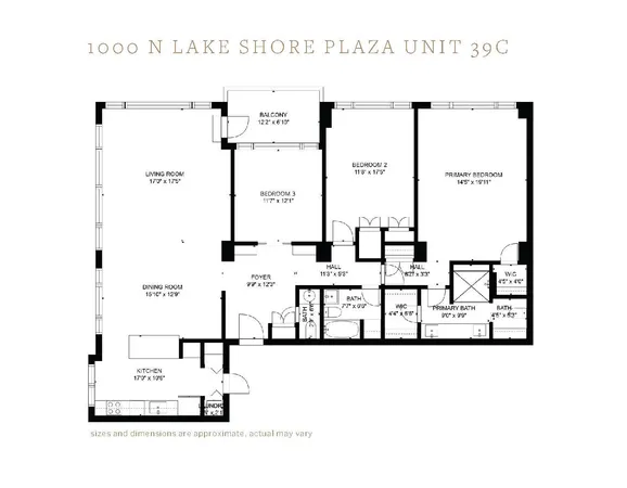 $1,060,000 | 1000 North Lake Shore Plaza, Unit 39C, Chicago, IL 60611