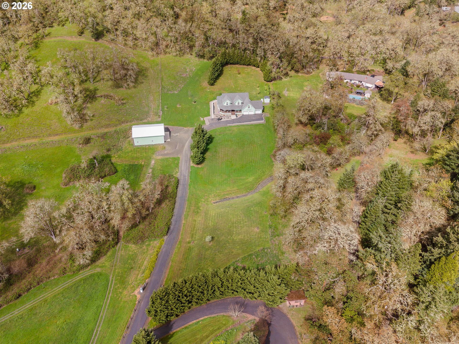 6985 Garden Valley Road Roseburg, OR 97471 - Photo 43 of 43 Drone View/UAV