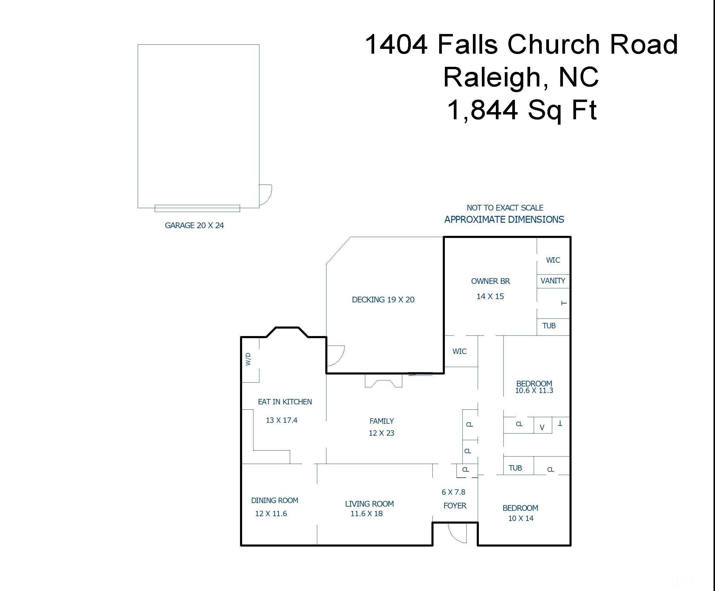 1404 Falls Church Road Raleigh, NC 27609 - Photo 5 of 8 unknown