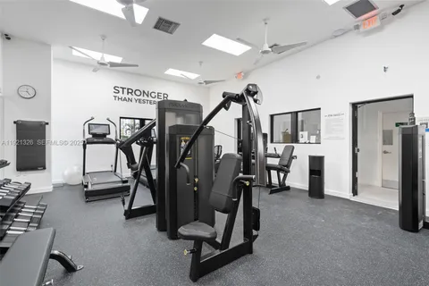 a building view with a outdoor space