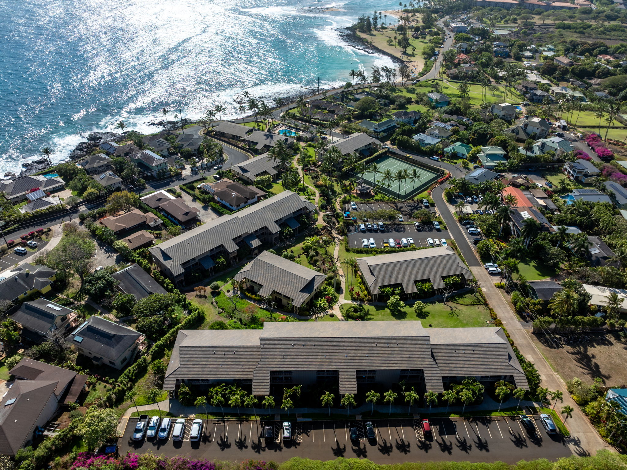 1870 Hoone Road, Unit 831 Koloa, HI 96756 - Photo 24 of 30 an aerial view of multiple house