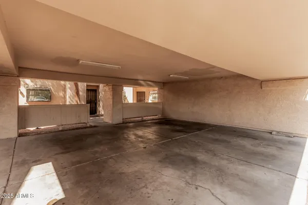 a view of empty room