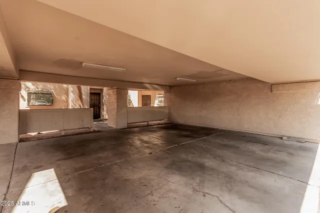 a view of empty room