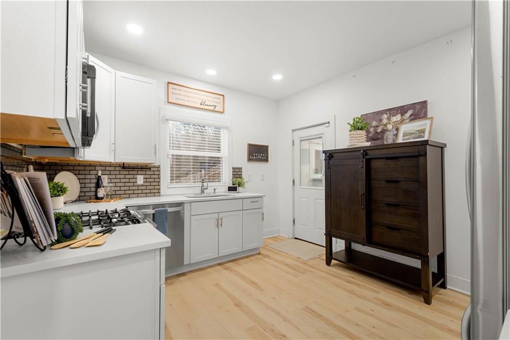 285 Patterson Avenue Bridgeville, PA 15017 - Photo 12 of 33 Mud room is steps off the kitchen.