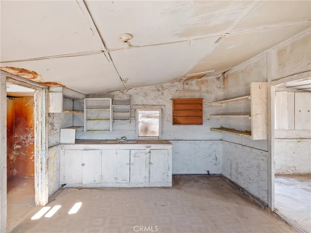 a view of a storage utility room