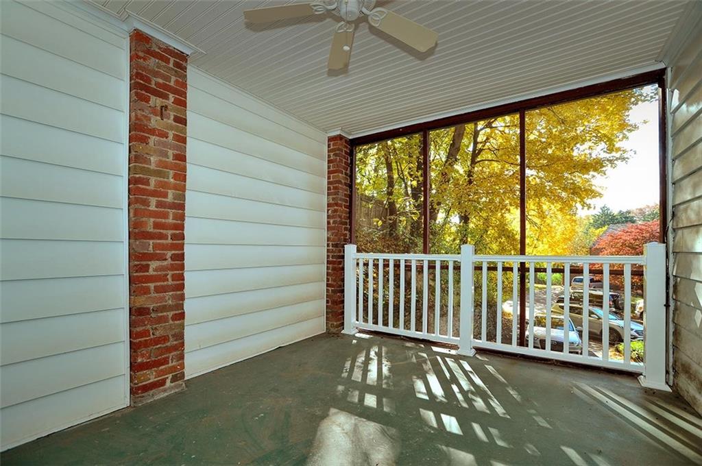 2381 Collins Road Pittsburgh, PA 15235 - Photo 9 of 20 a view of a balcony with an outdoor space