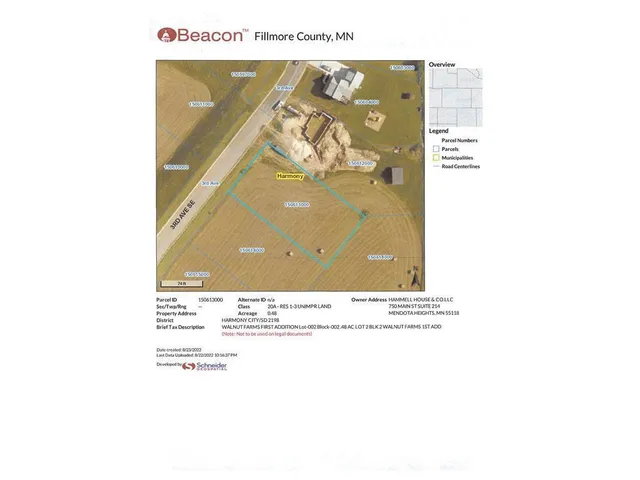 $40,000 | Tbd ( Lot 2-blk 2) Tbd ( Avenue Southeast, Harmony, MN 55939