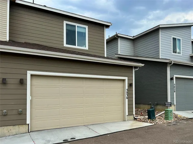 a view of front of house