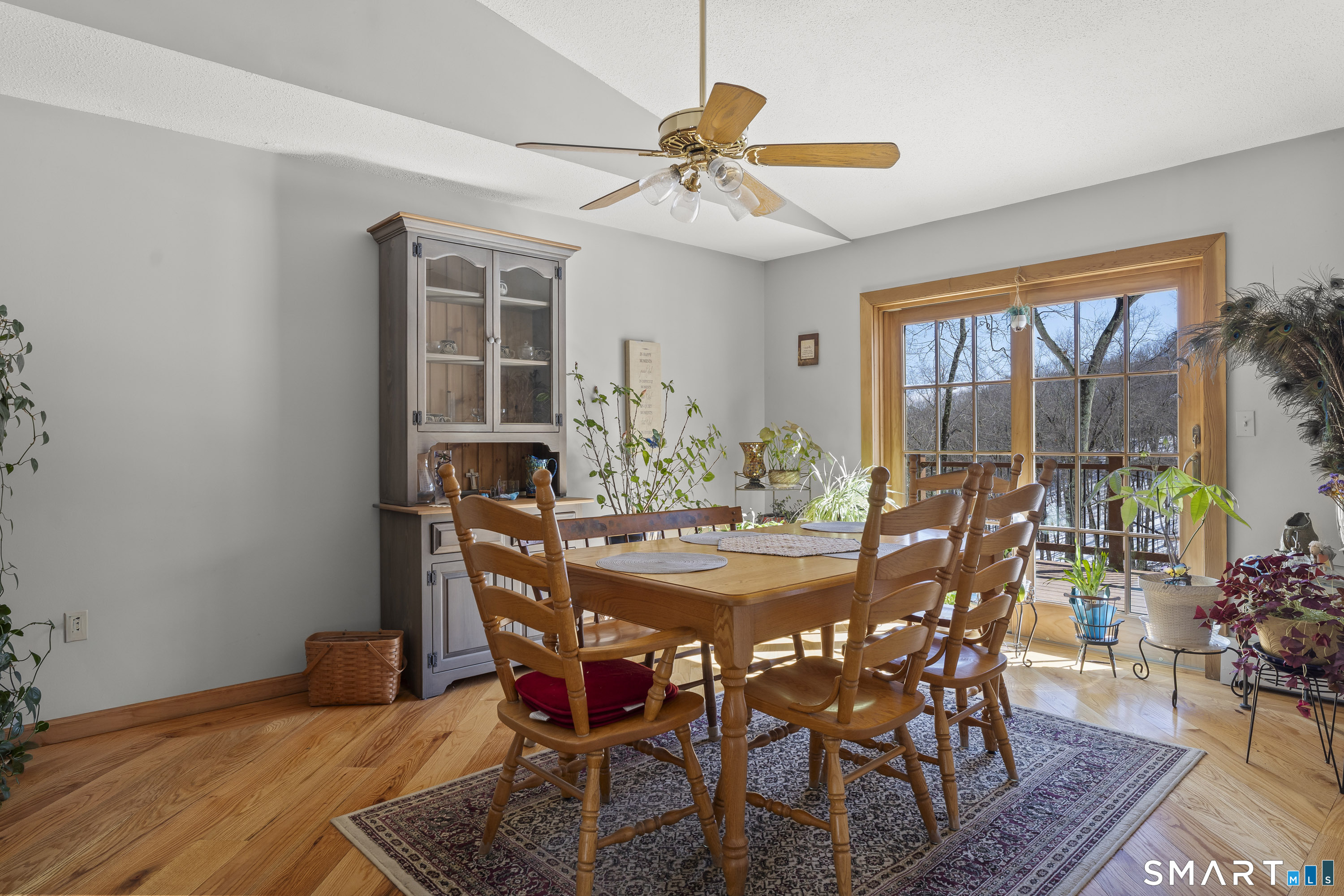 172 Old Willimantic Road Columbia, CT 06237 - Photo 29 of 39 a view of a dining room with furniture window and outside view