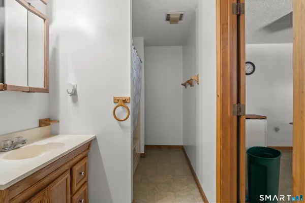 a room with lots of storage and utility