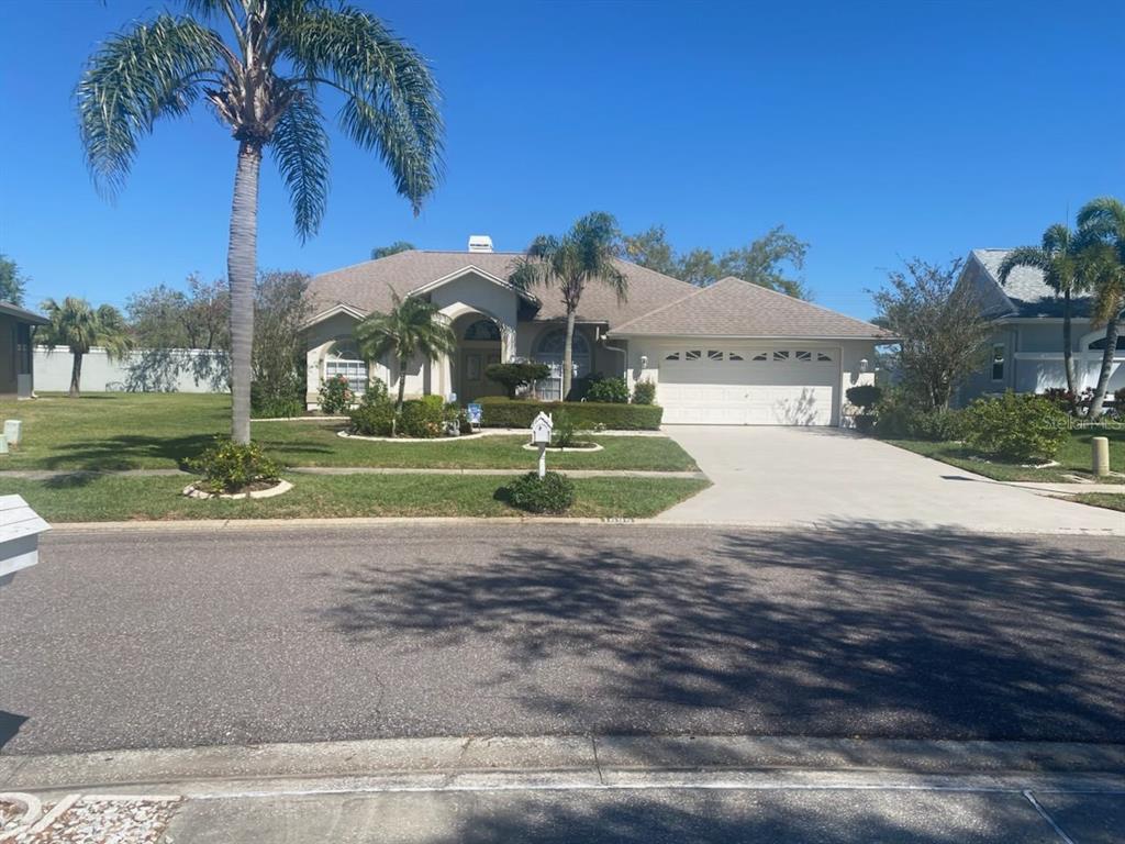 a view of a volley ball court