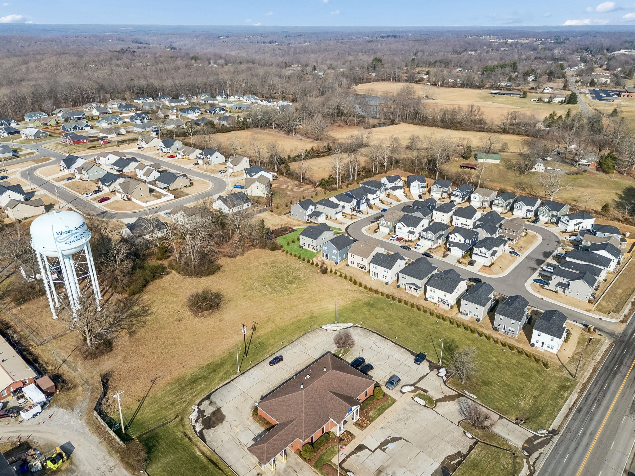117 Timber Crest Trail White Bluff, TN 37187 - Photo 34 of 39 an aerial view of residential houses with outdoor space