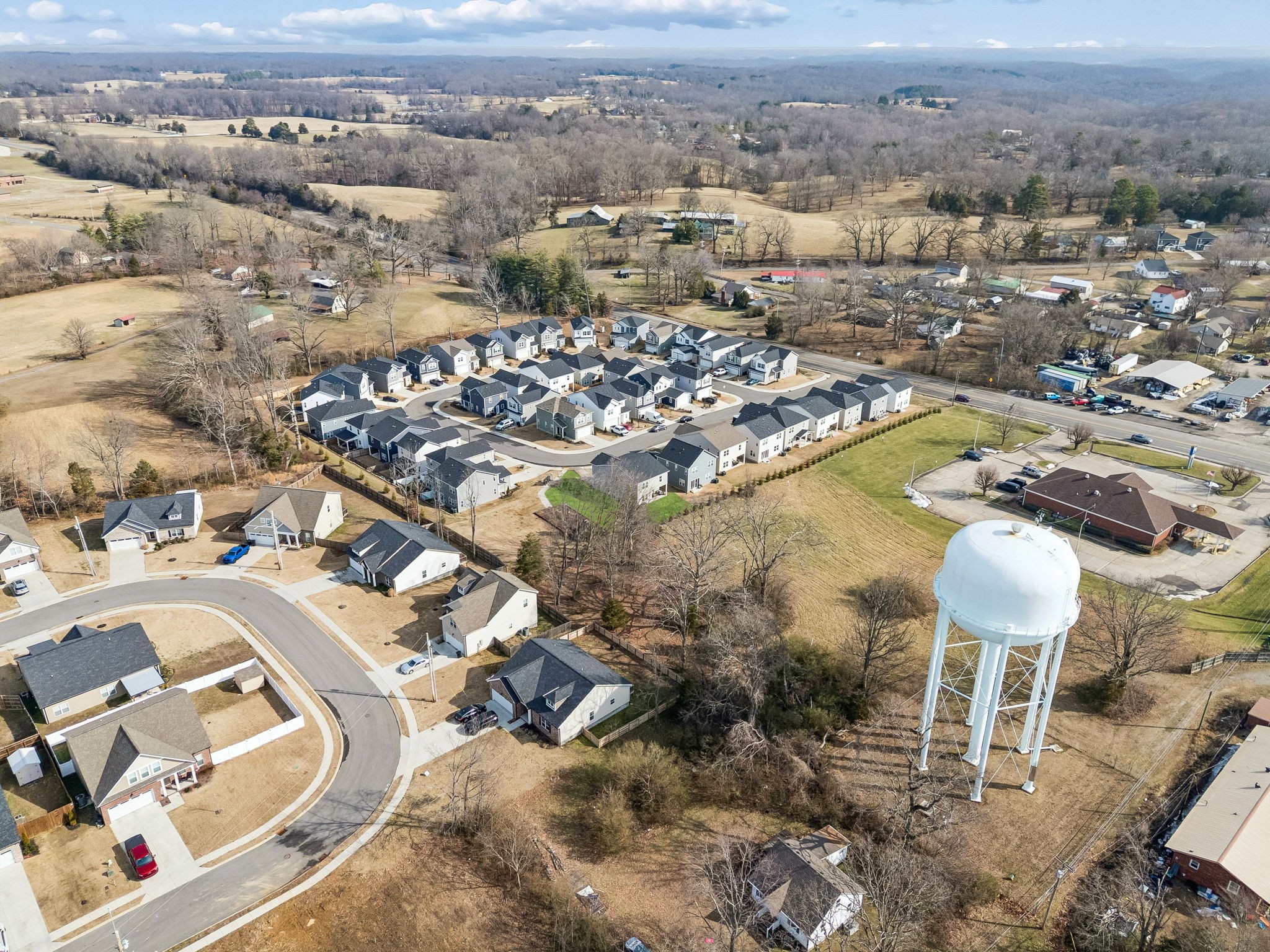 117 Timber Crest Trail White Bluff, TN 37187 - Photo 36 of 39 an aerial view of residential houses with outdoor space
