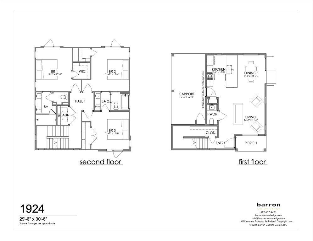 1736 Bunche Road, Unit BUILDING 1 Austin, TX 78721 - Photo 7 of 7 View of property floor plan