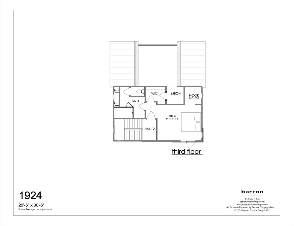 1736 Bunche Road, Unit BUILDING 1 Austin, TX 78721 - Photo 6 of 7 View of room layout