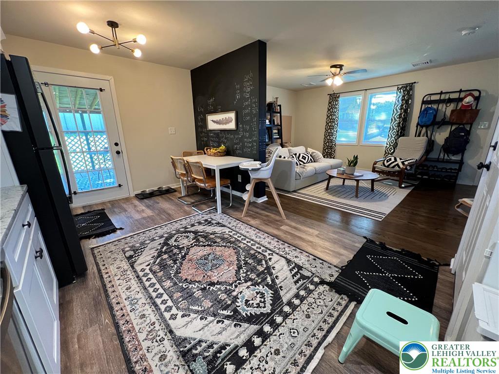 28 Harrison Street Emmaus, PA 18049 - Photo 5 of 15 an living room with furniture and a flat screen tv