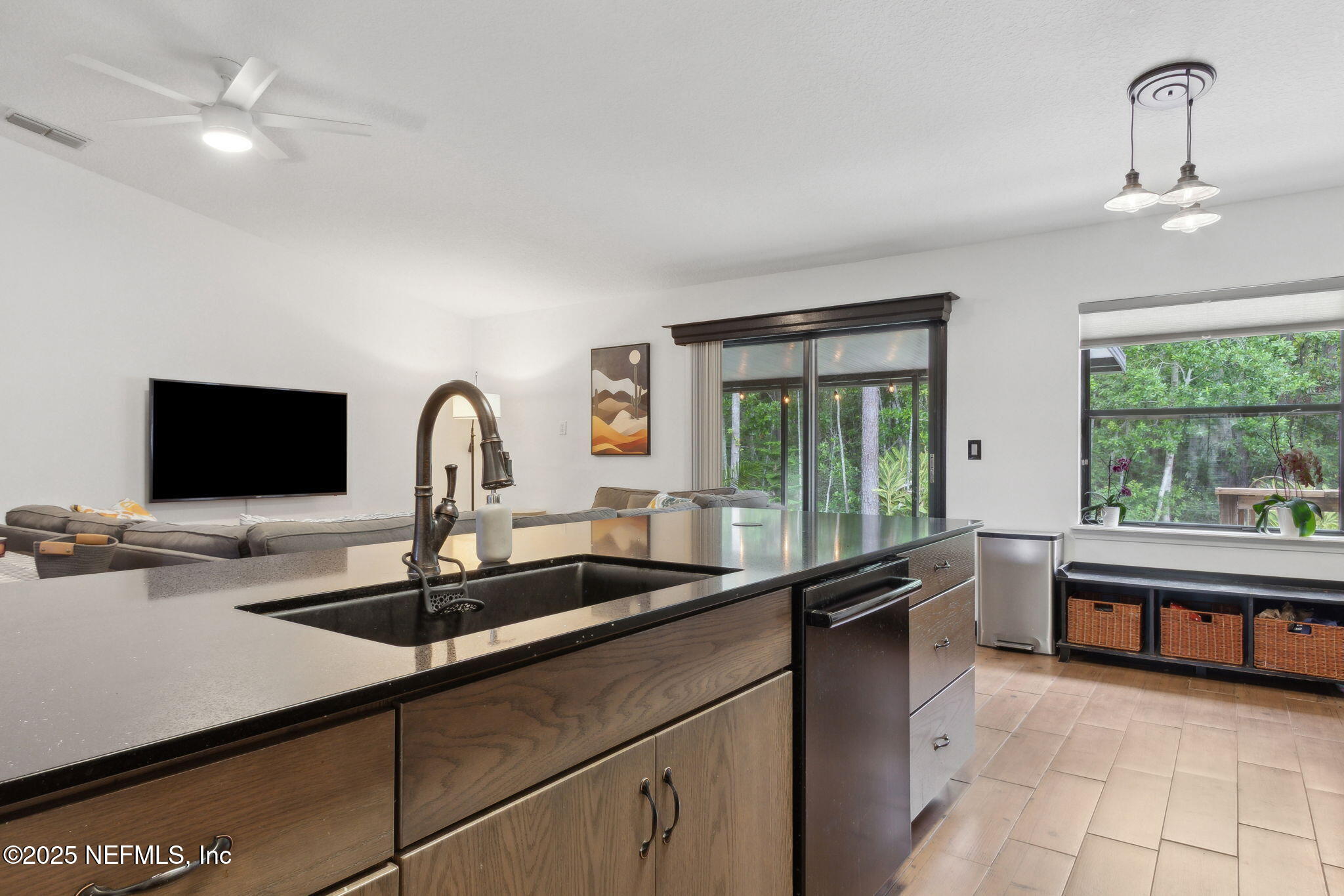 944 North Lilac Loop St. Johns, FL 32259 - Photo 12 of 55 a kitchen with a sink and a large window