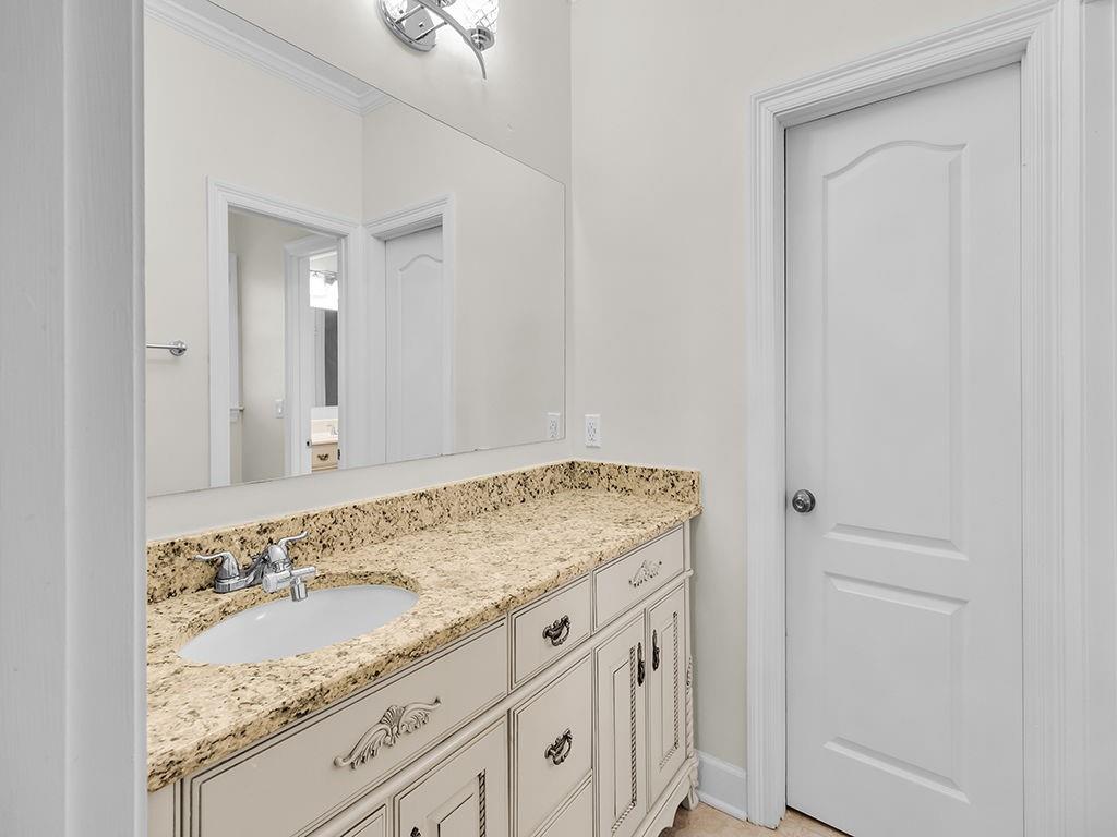 129 Preserve Parkway Ball Ground, GA 30107 - Photo 48 of 76 a view of bathroom with granite countertop