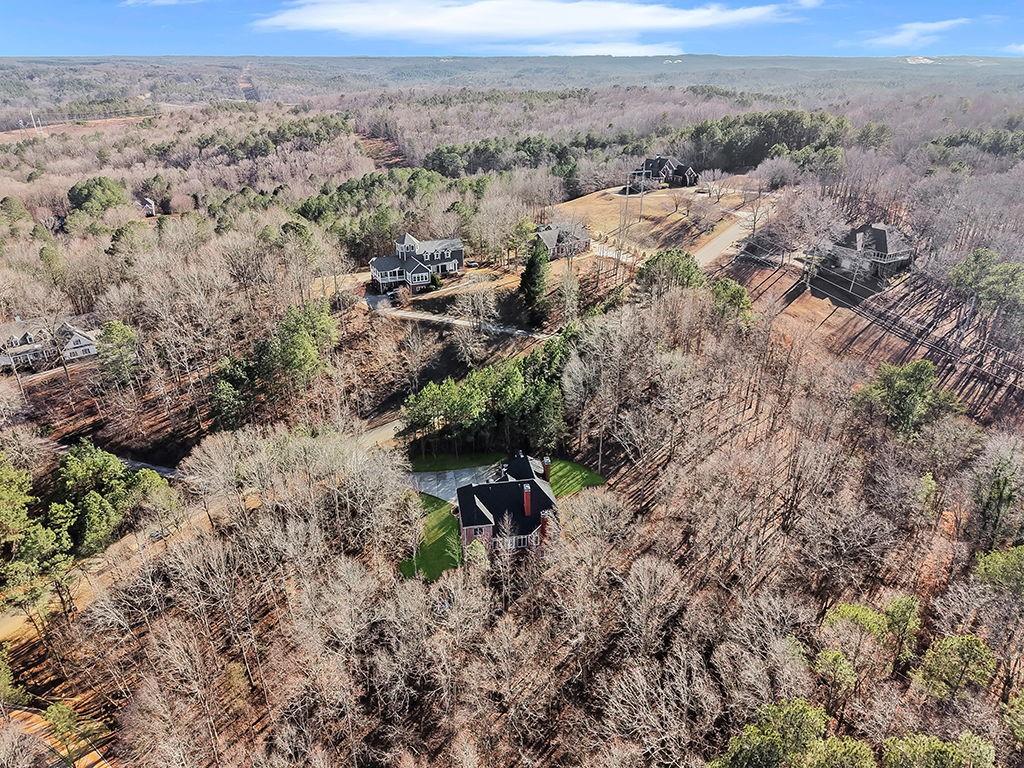 129 Preserve Parkway Ball Ground, GA 30107 - Photo 59 of 76 a view of a forest with a yard and mountain in the back