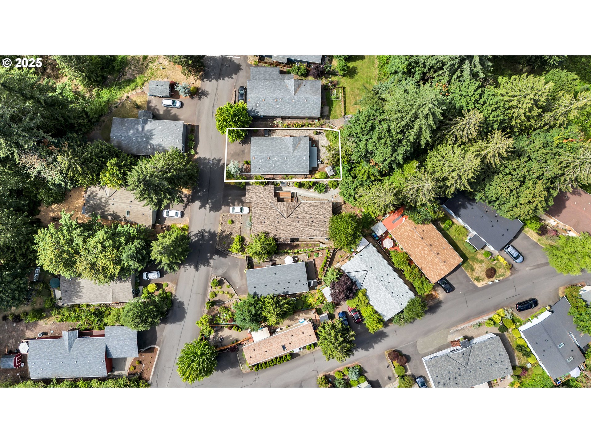 8750 Southeast 155th Avenue, Unit 28 Happy Valley, OR 97086 - Photo 28 of 28 an aerial view of a house