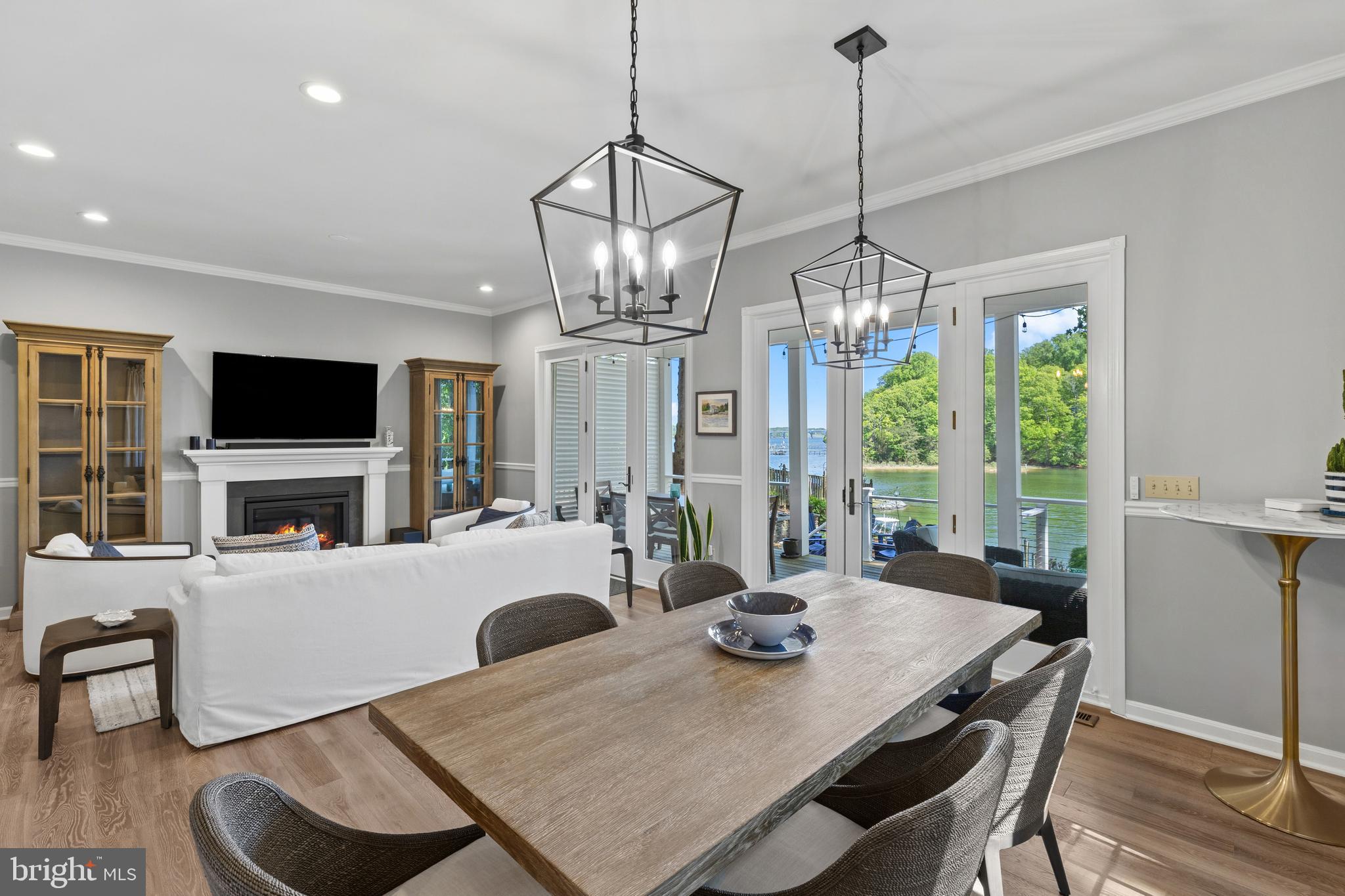 327 Riverview Trail Annapolis, MD 21401 - Photo 12 of 46 Waterviews from kitchen with dining area beyond