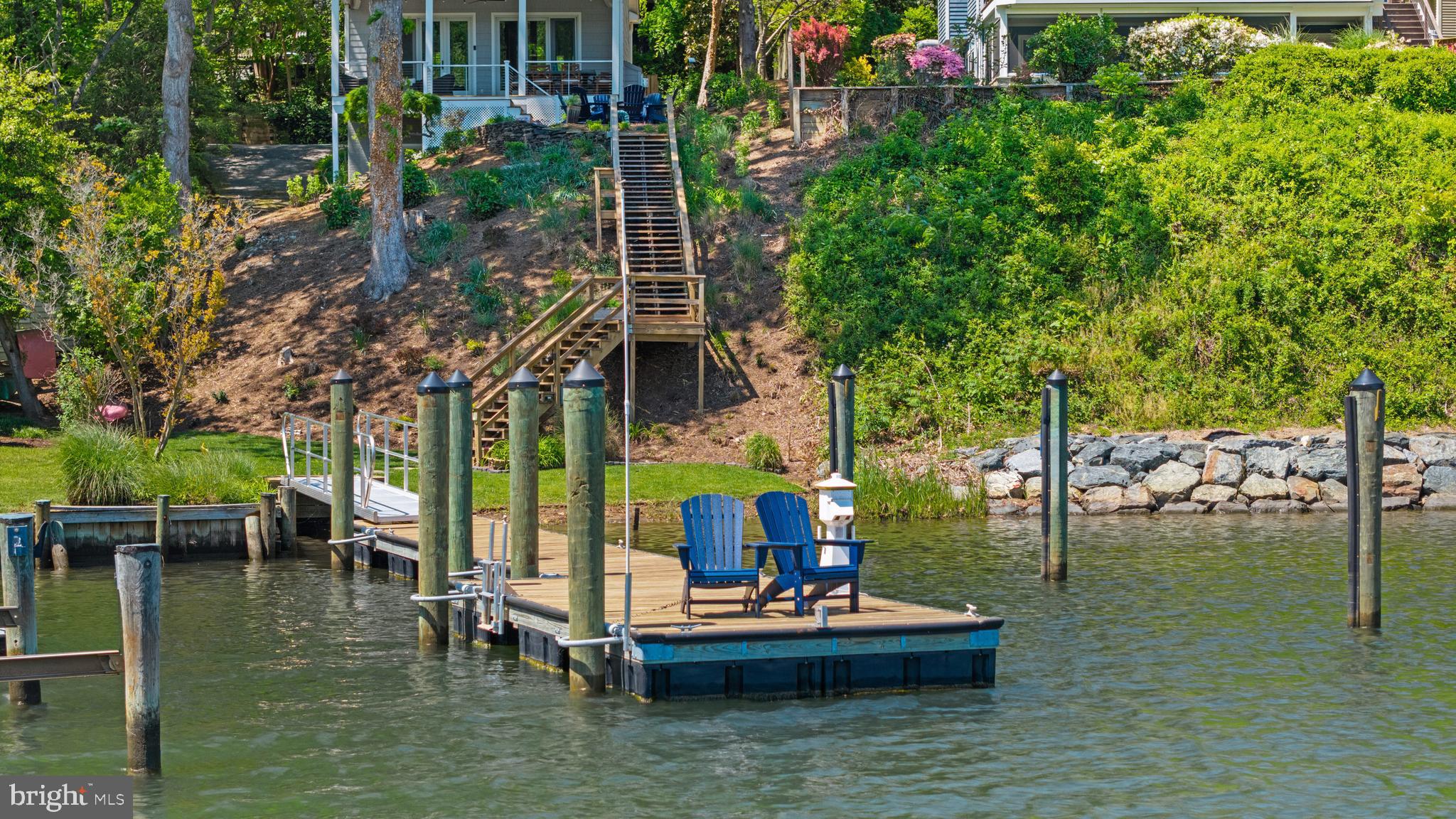 327 Riverview Trail Annapolis, MD 21401 - Photo 36 of 46 Private floating dock with sitting area
