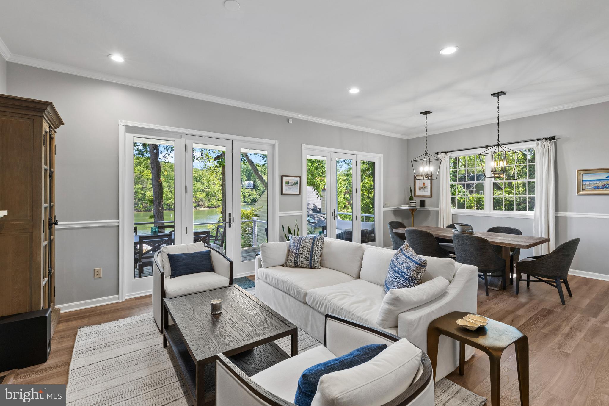 327 Riverview Trail Annapolis, MD 21401 - Photo 46 of 46 Open floor plan overlooking the water