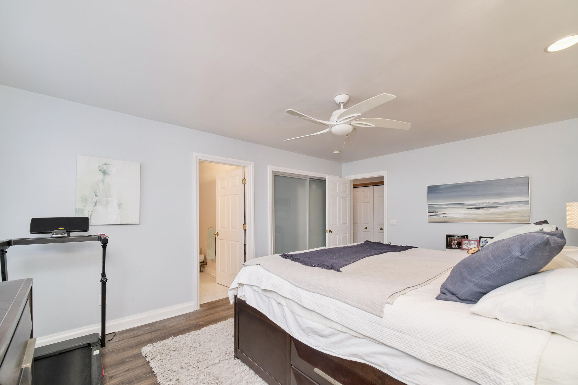 8579 Bayview Road Onekama, MI 49675 - Photo 32 of 72 Primary bedroom opens to private bath