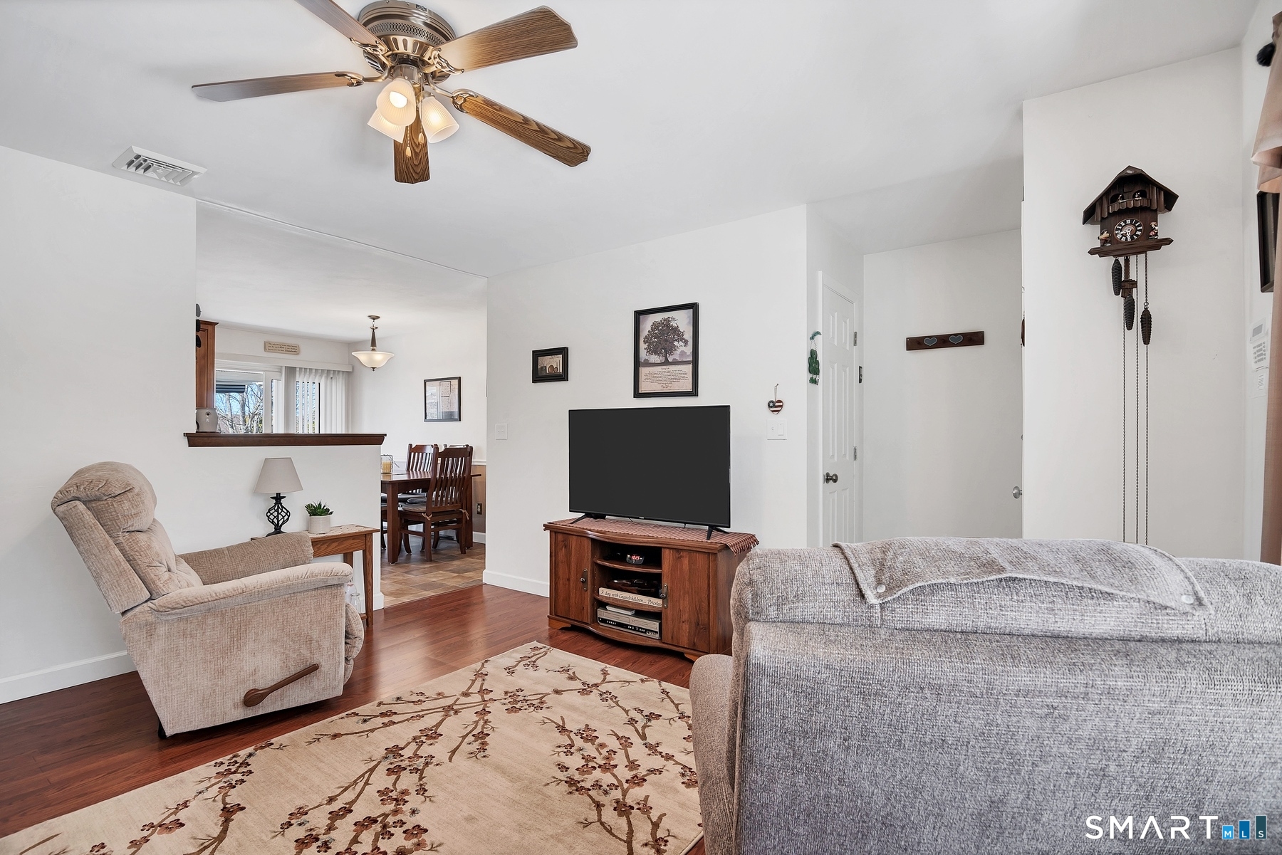 110 Meadow Lark Road Naugatuck, CT 06770 - Photo 3 of 40 a living room with furniture and a flat screen tv