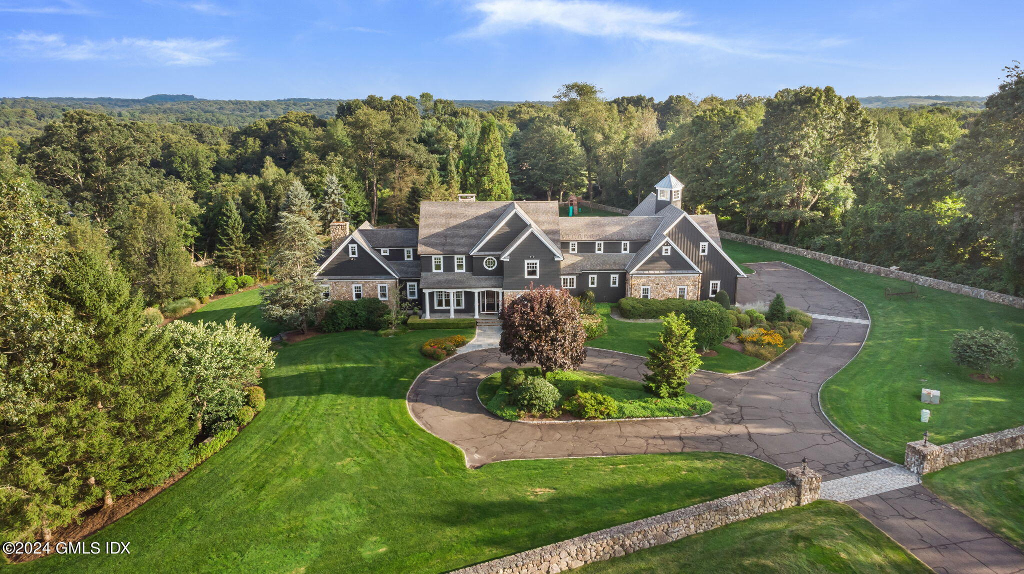 341 Rock House Road Easton, CT 06612 - Photo 51 of 56 Aerial of Main House