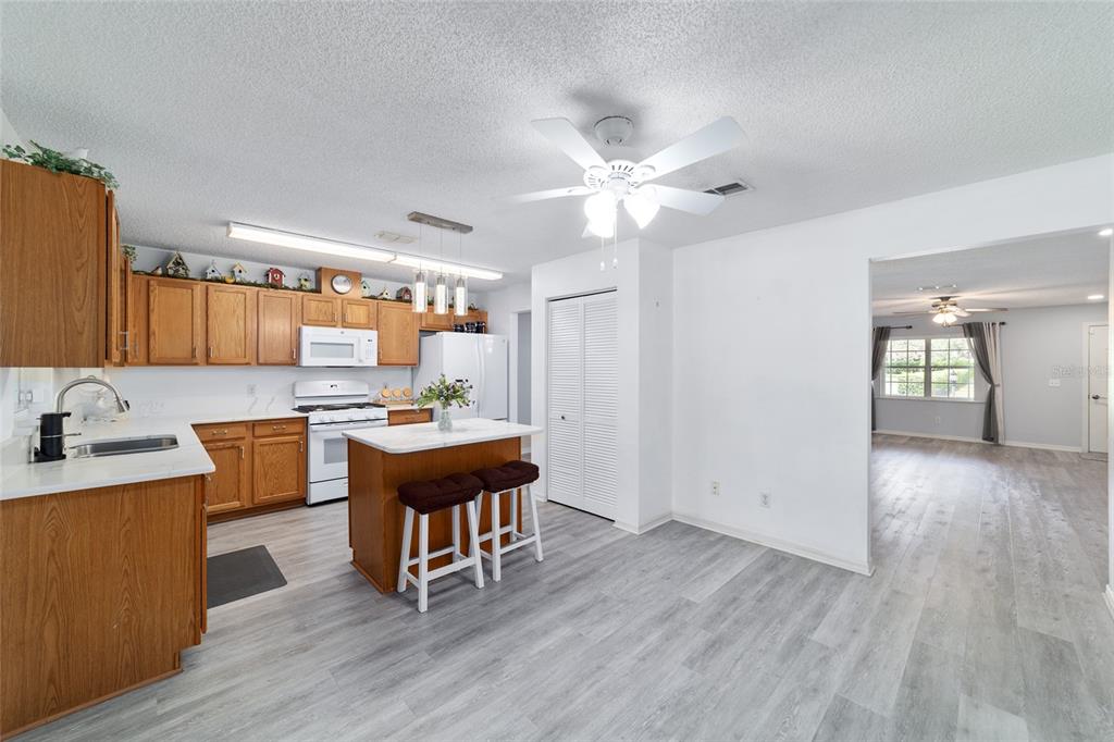 9662 Southwest 97th Lane Ocala, FL 34481 - Photo 23 of 52 a room with a wooden floor and white cabinets