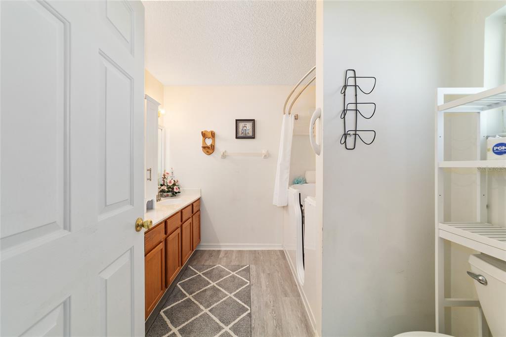 9662 Southwest 97th Lane Ocala, FL 34481 - Photo 34 of 52 a bathroom with a sink and mirror