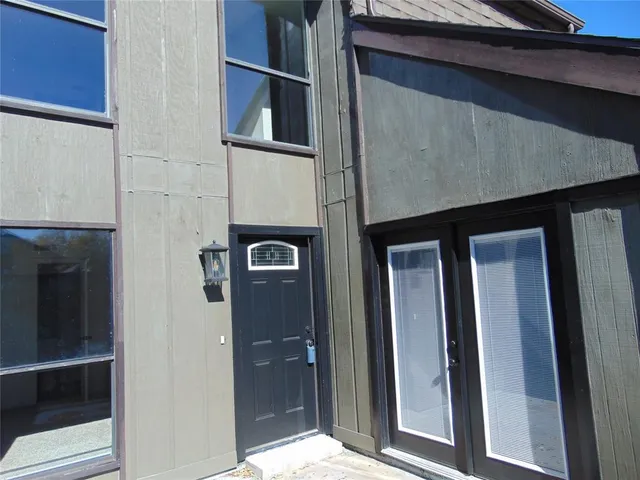 a close view of closet