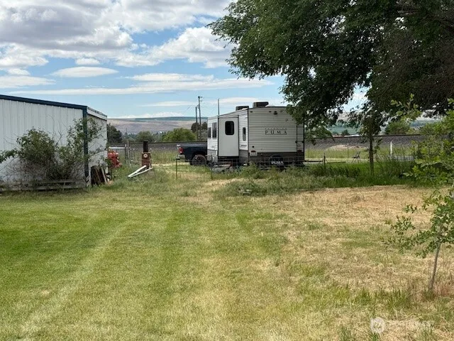 a view of swimming pool of a yard