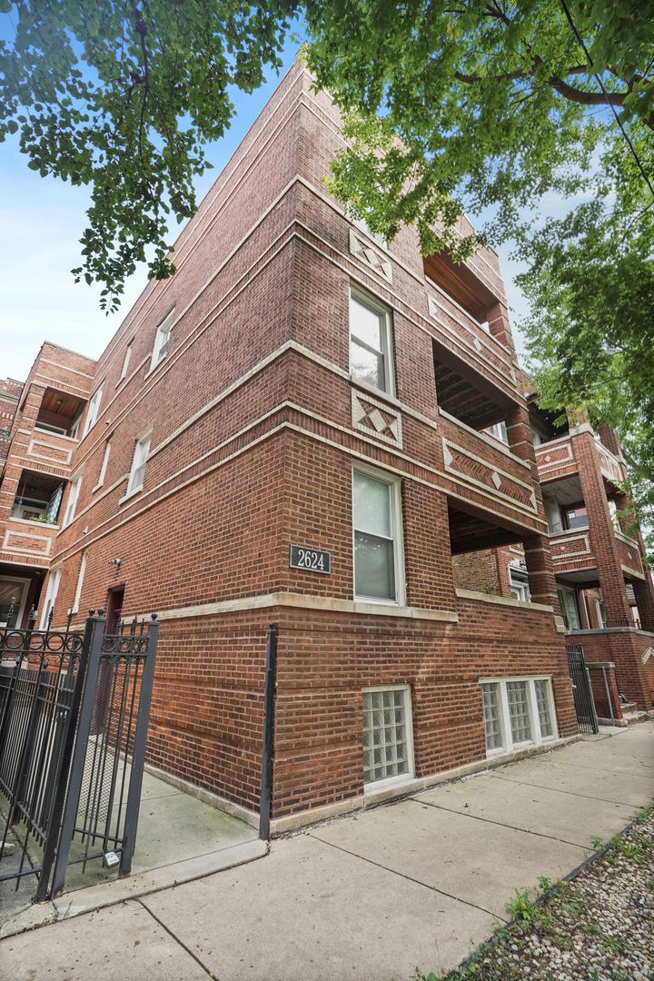 a tall building with large windows