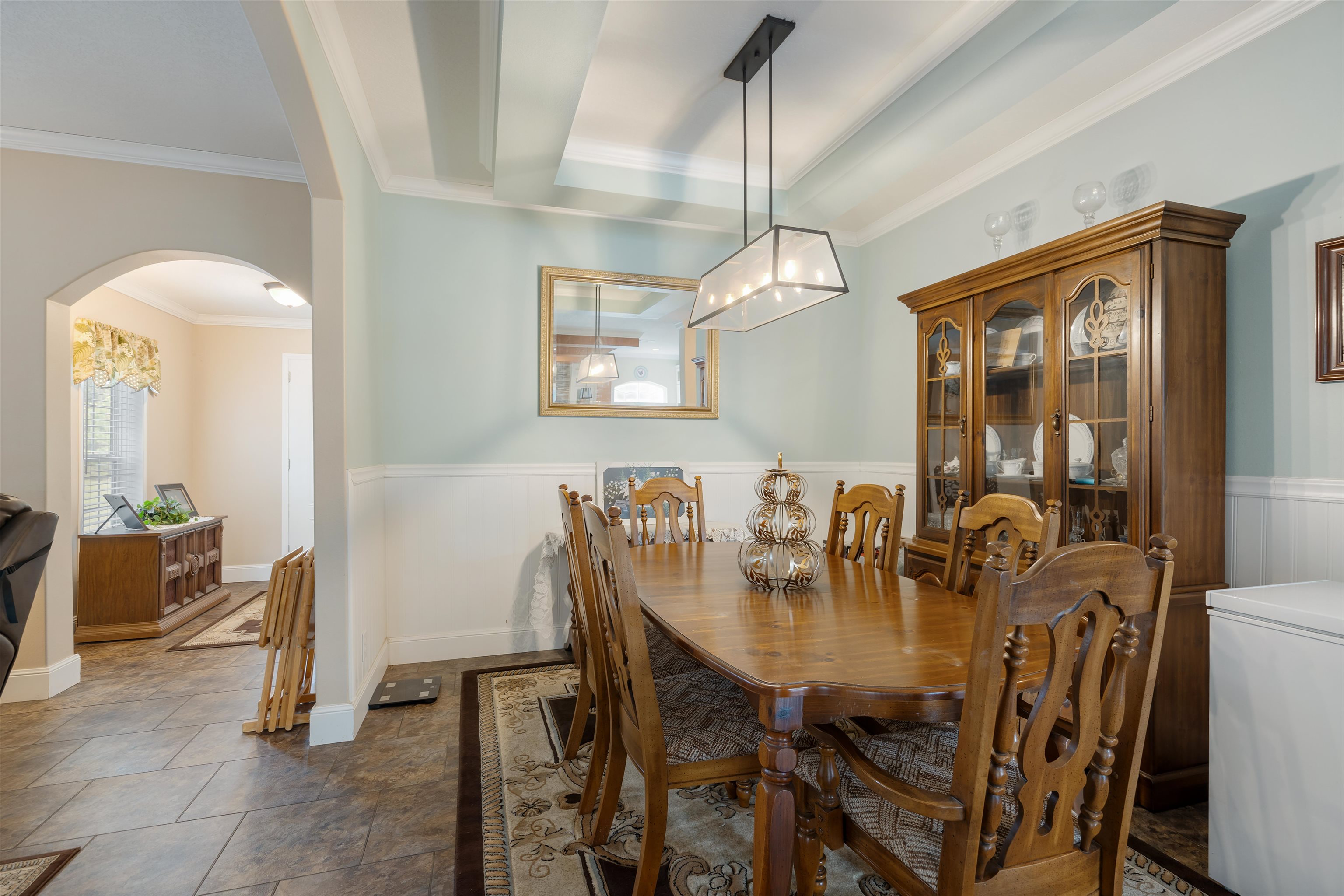 3000 Lightsey Road St. Augustine, FL 32084 - Photo 9 of 35 a view of a dining room with furniture and chandelier