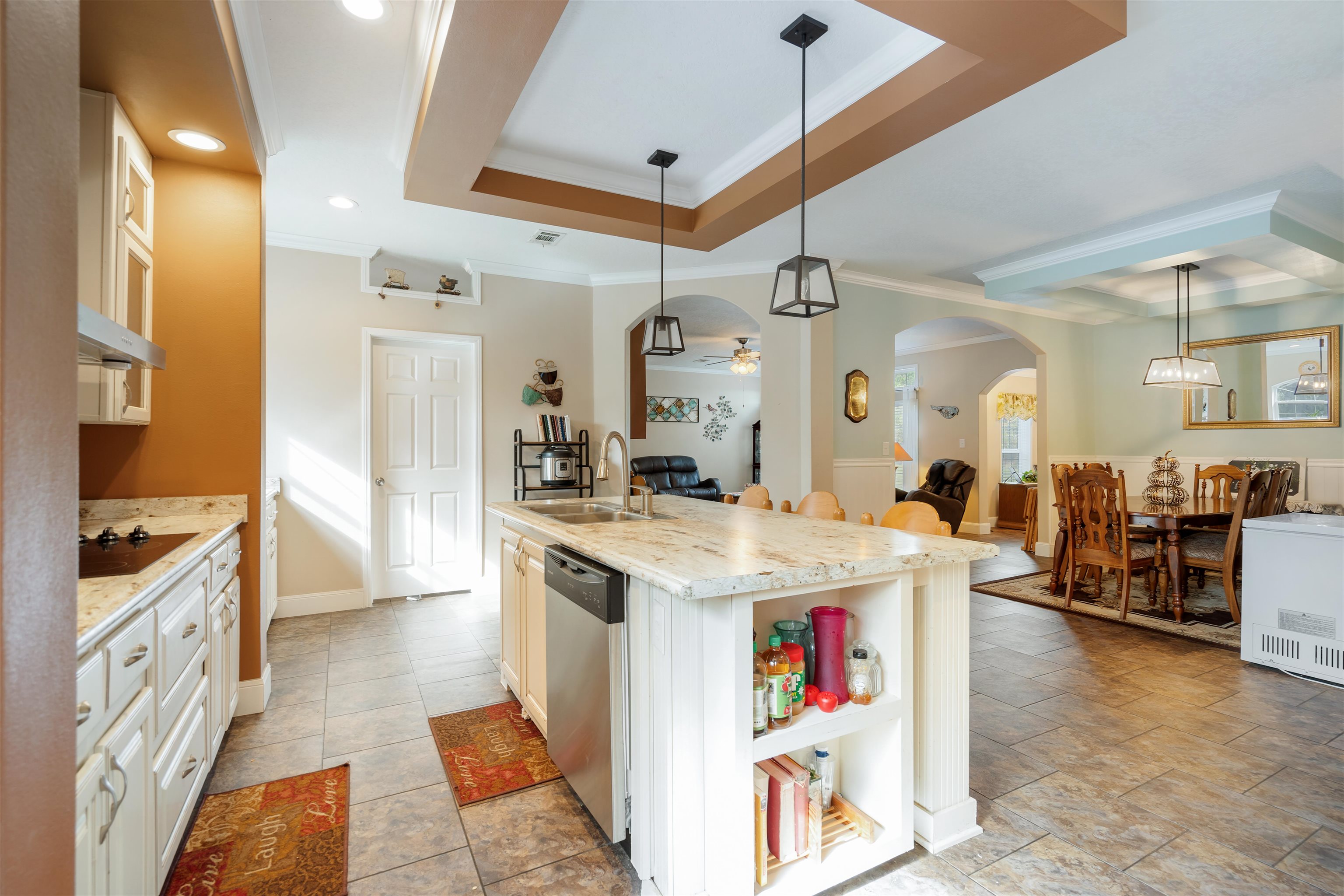 3000 Lightsey Road St. Augustine, FL 32084 - Photo 10 of 35 a kitchen with a stove and a refrigerator