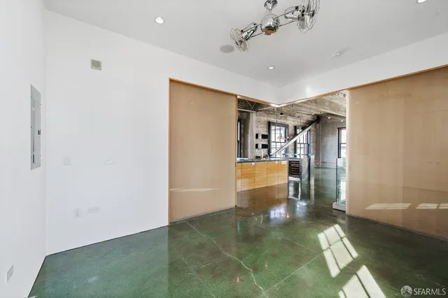 a view of a city with tall buildings