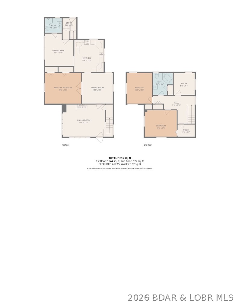 601 East Newton Street Eldon, MO 65026 - Photo 59 of 61 Floorplan-Both Floors