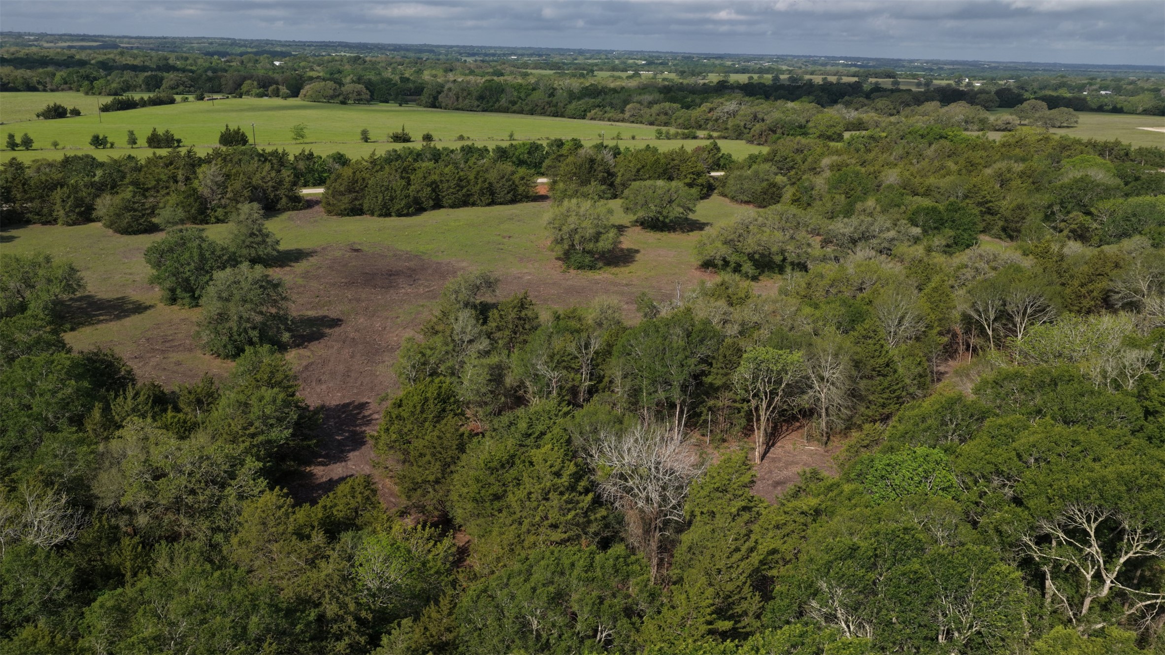 8 Baranowski Road Brenham, TX 77833 - Photo 3 of 6 an aerial view of a houses with a yard