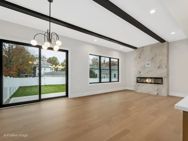 a view of livingroom with natural light