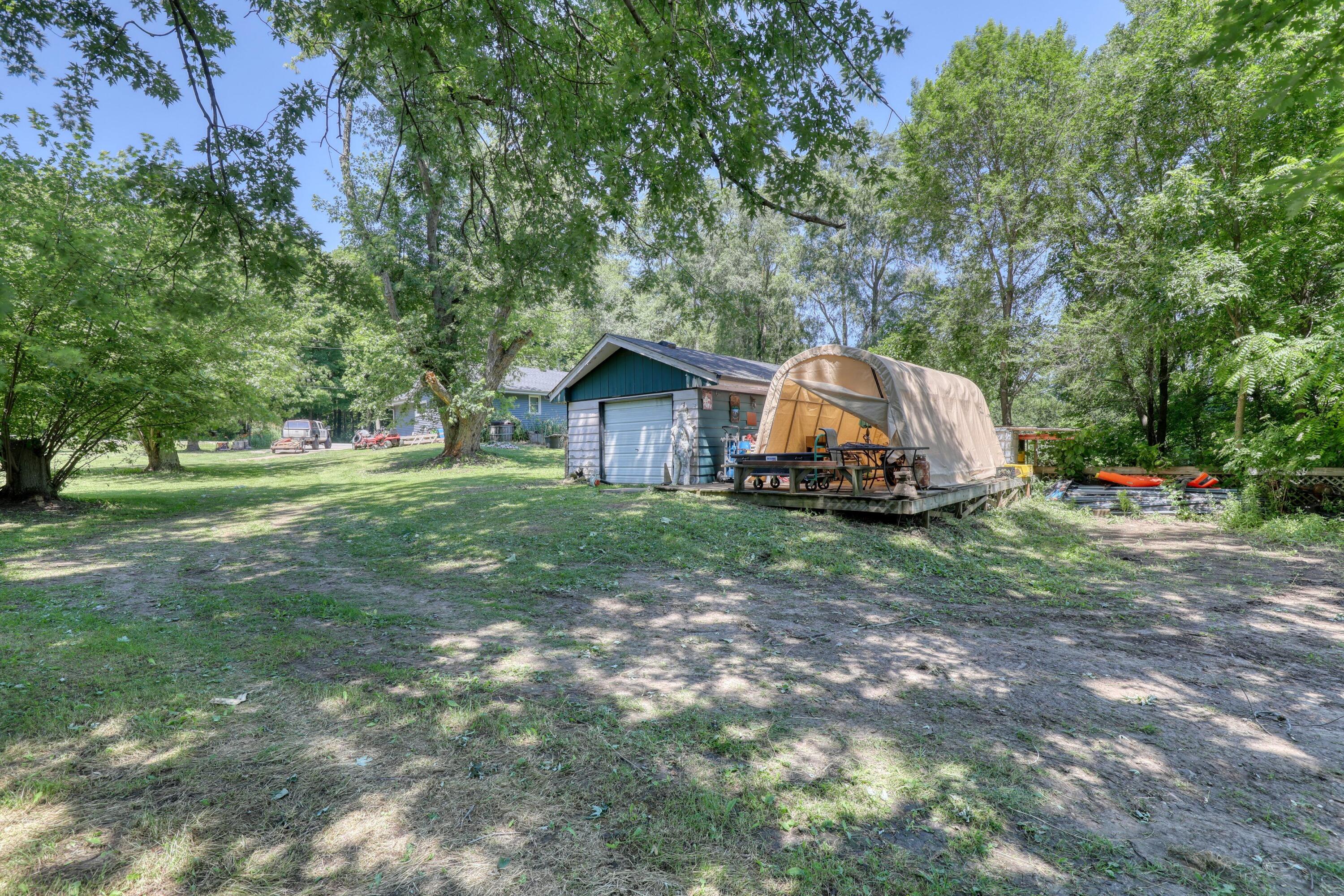 2840 Church Road Jackson, WI 53037 - Photo 20 of 25 Detached Garage & Backyard Storage