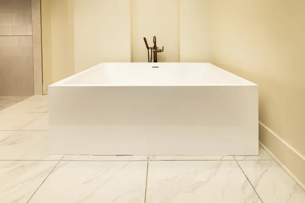 a close view of a sink