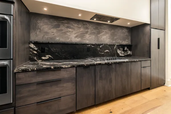 a close view of water heater