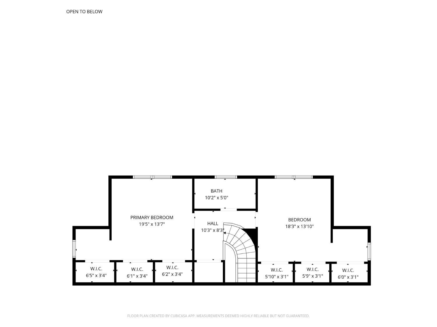 733 Oakville Road Appomattox, VA 24522 - Photo 52 of 52 Upstairs floor plan