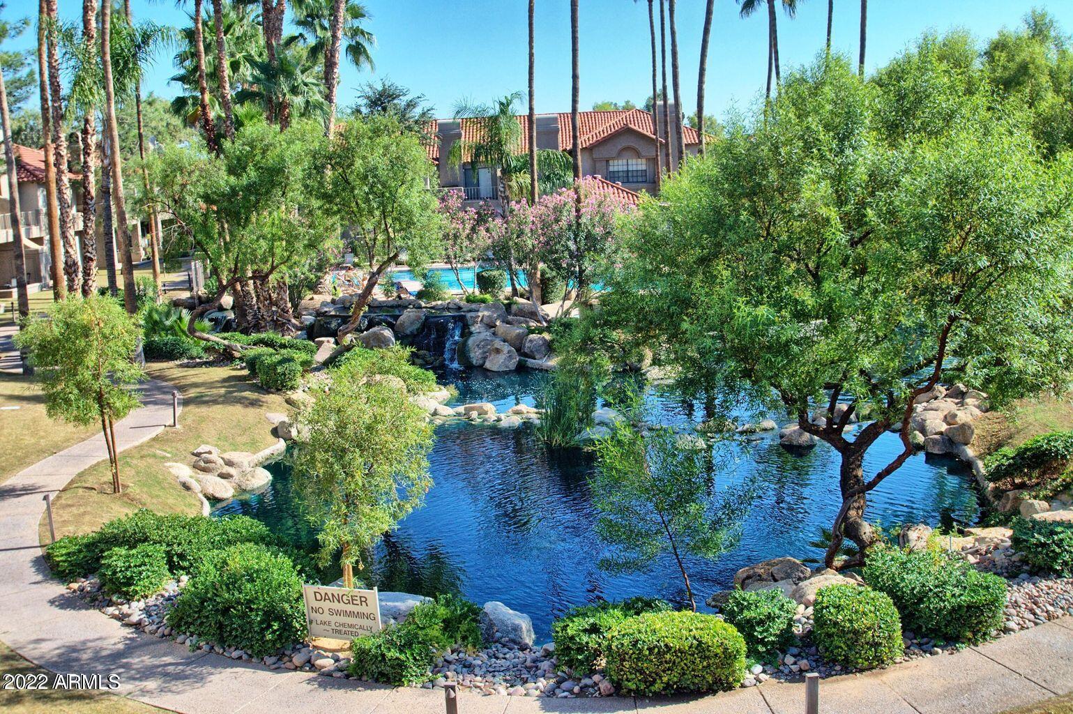 10017 East Mountain View Road, Unit 2058 Scottsdale, AZ 85258 - Photo 5 of 37 a view of a garden