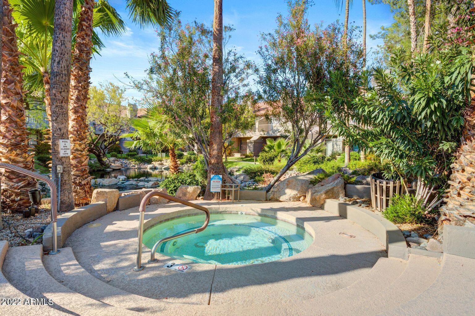 10017 East Mountain View Road, Unit 2058 Scottsdale, AZ 85258 - Photo 8 of 37 a view of a park with plants and trees