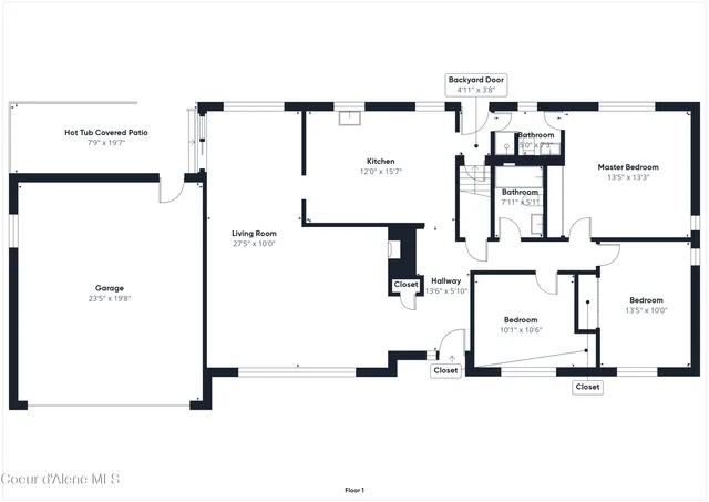 $479,900 | 305 1st Street, Pinehurst, ID 83850