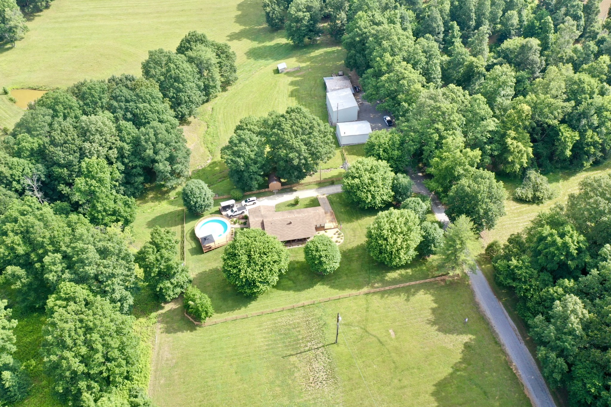 188 Link Road Cottontown, TN 37048 - Photo 27 of 45 a view of a garden with plants