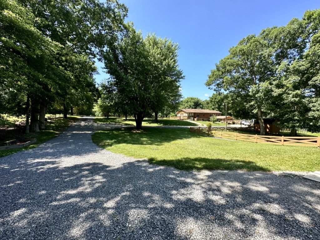 188 Link Road Cottontown, TN 37048 - Photo 29 of 45 a view of swimming pool with a yard